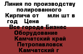 Линия по производству полированного  Кирпича от 70 млн.шт.в год › Цена ­ 182 500 000 - Все города Бизнес » Оборудование   . Камчатский край,Петропавловск-Камчатский г.